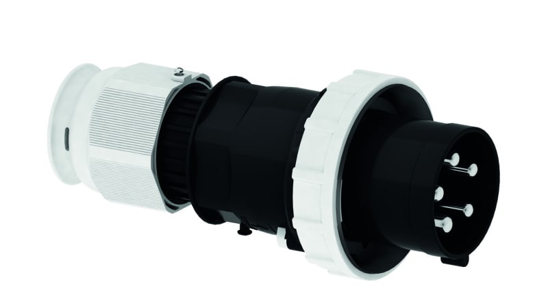 BALS - Stecker TE 125A 5p 690V 5h IP67/69 Ni 21059