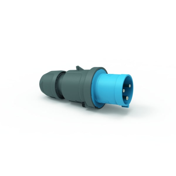 BALS - Stecker TE 63A 3p 230V 6h IP44 Ni 2104