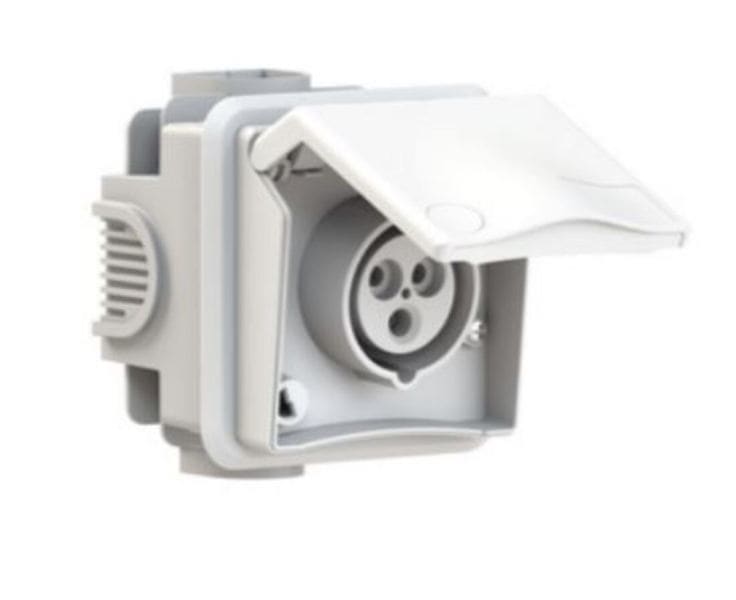 BALS - Unterputzsteckdose 16A 3p 250V 6h IP44 TH Ni 1410