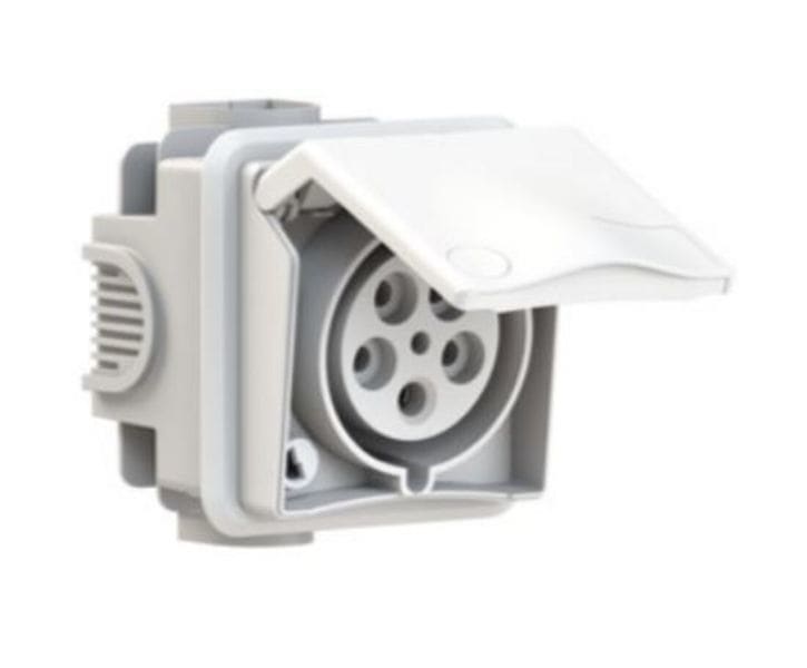 BALS - Unterputzsteckdose 32A 5p 400V 6h IP44 TH Ni 1412
