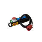 E-TERM - Vollgummiverteiler BL 0001-3 FI000 KAB PORTBOX Blockverteiler L450xB115xT130mm