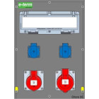 E-TERM - Vollgummiverteiler MODBOX WM 0011-2 FI040 IP44 MODBOX-L B300xH420xT243mm