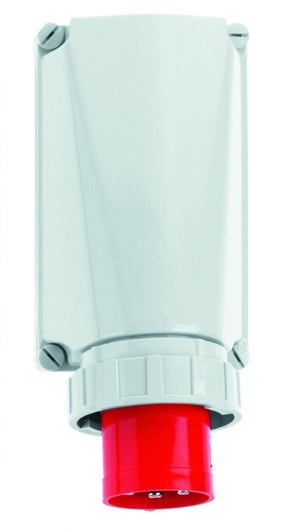 BALS - Wandgerätestecker 125A 5p 400V 6h IP67/69 Ni 24202