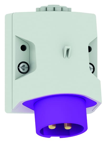 BALS - Wandgerätestecker 16A 2p 24V keine Nut IP44 460