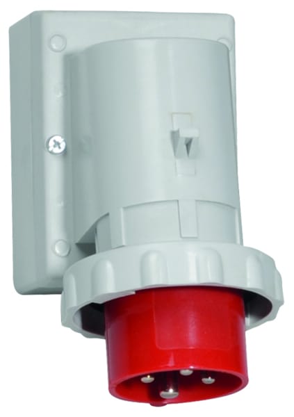 BALS - Wandgerätestecker 16A 4p 400V 6h IP67/69 Ni 2477