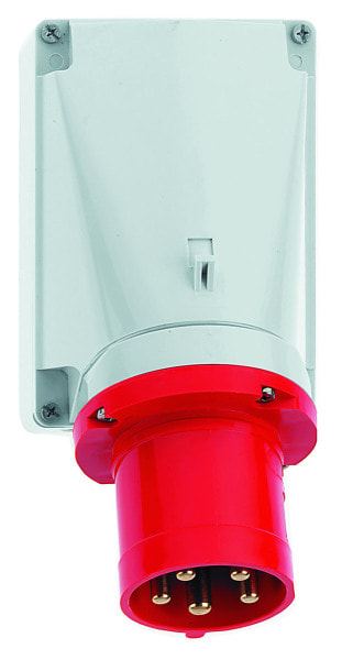 BALS - Wandgerätestecker 63A 5p 400V 6h IP44 24134