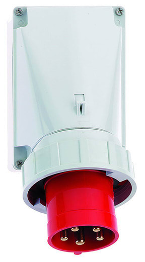 BALS - Wandgerätestecker 63A 5p 400V 6h IP67/69 Ni 24062
