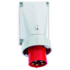 BALS - Wandgerätestecker 63A 5p 400V 6h IP67/69 Ni 24062