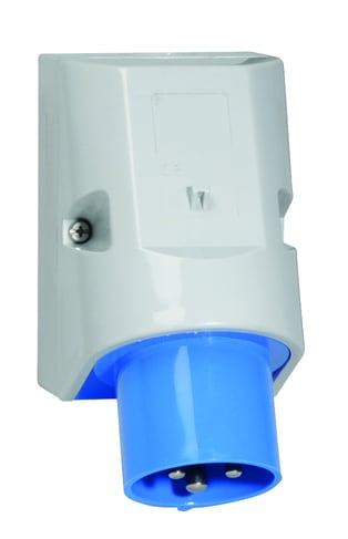 BALS - Wandgerätestecker SL 32A 3p 230V 6h IP44 Ni 24202