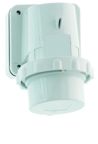 BALS - Wandgerätestecker SL 32A 5p 400V 6h IP67 Ni 24419