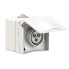BALS - Wandsteckdose 16A 3p 250V 6h IP44 TH Ni 110710