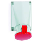 BALS - Wandsteckdose 63A 4p 400V 6h IP44 Ni 1127