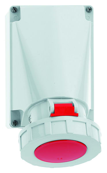 BALS - Wandsteckdose 63A 4p 400V 6h IP67/69 Ni 1161