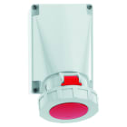 BALS - Wandsteckdose 63A 4p 400V 6h IP67/69 Ni 1161