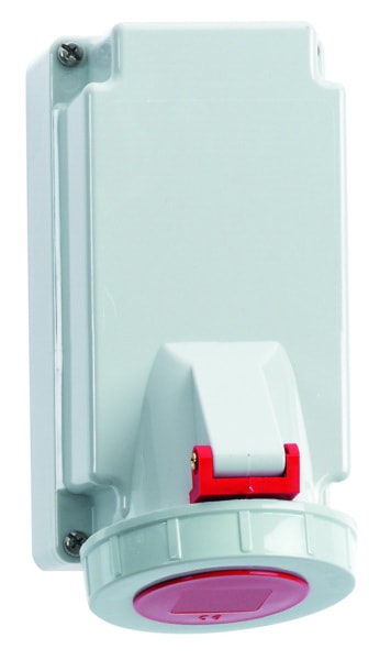 BALS - Wandsteckdose SL TE 16A 5p 400V 6h IP67 Ni 110094
