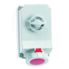 BALS - Wandsteckdose SL TE 63A 5p 400V 6h IP67 Ni 160074