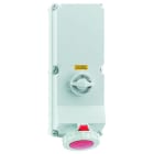 BALS - Wandsteckdose TE 125A 4p 400V 6h IP67 Ni 16621