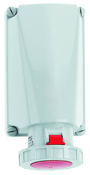BALS - Wandsteckdose TE 125A 4p 400V 6h IP67/69 Ni 11441