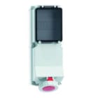 BALS - Wandsteckdose TE 125A 5p 400V 6h IP67 Ni 15160