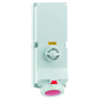 BALS - Wandsteckdose TE 125A 5p 400V 6h IP67 Ni 16622