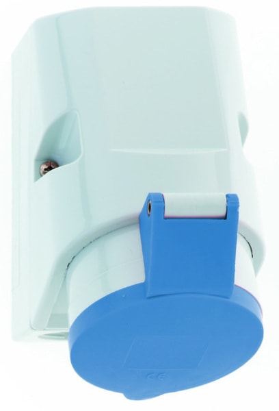 BALS - Wandsteckdose TE 16A 7p 230V 9h IP44 Ni 11480