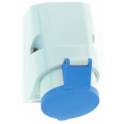 BALS - Wandsteckdose TE 16A 7p 230V 9h IP44 Ni 11480