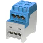 HORA ETEC - ZK 70/1 6x16mm² Unterverteilerblock UVB AL/Cu blau