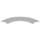 UNEX - 66 Abdeckung Bogen 90° grau RAL7035 100 U23X