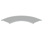 UNEX - 66 Abdeckung Bogen 90° grau RAL7035 150 U23X