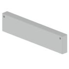 UNEX - 66 Endstück grau RAL7035 60x300 U23X