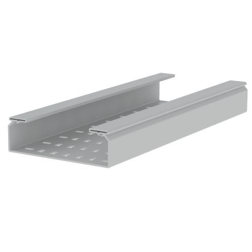 UNEX - 66 Kabelrinne gelocht grau RAL7035 60x200 U23X