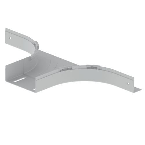 UNEX - 66 T-Abzweiger grau RAL7035 60x150 U23X