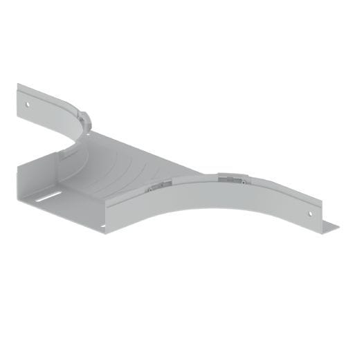 UNEX - 66 T-Abzweiger grau RAL7035 60x200 U23X