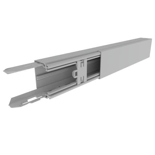 UNEX - 73 Installationskanal grau RAL7035 40x60 U23X