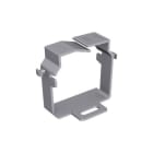 UNEX - 77 Drahthalteklammer grau RAL7030 60x40 U24X