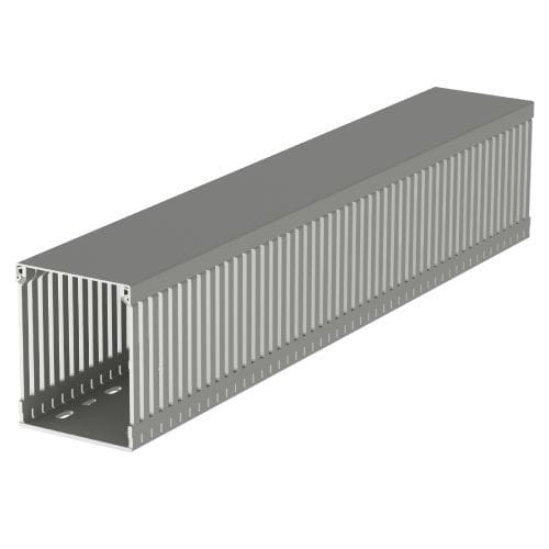 UNEX - 77 Verdrahtungskanal grau RAL7030 100x80 U23X