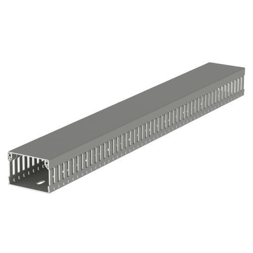 UNEX - 77 Verdrahtungskanal grau RAL7030 42x60 U23X