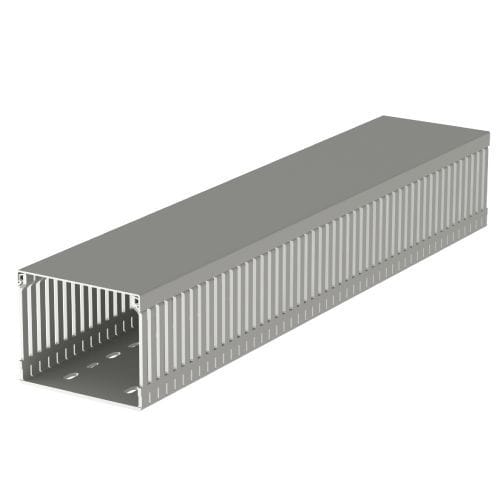 UNEX - 77 Verdrahtungskanal grau RAL7030 80x100 U23X
