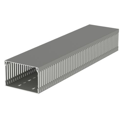 UNEX - 77 Verdrahtungskanal grau RAL7030 80x120 U23X