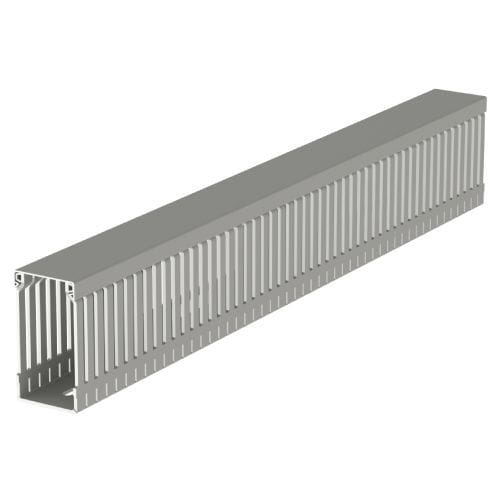 UNEX - 77 Verdrahtungskanal grau RAL7030 80x43 U23X