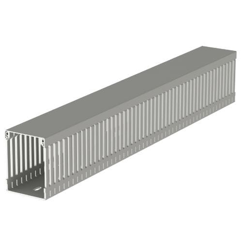 UNEX - 77 Verdrahtungskanal grau RAL7030 80x60 U23X