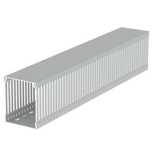 UNEX - 88 Verdrahtungskanal halogenfrei grau RAL7035 100x80 U43X