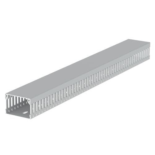 UNEX - 88 Verdrahtungskanal halogenfrei grau RAL7035 42x60 U43X
