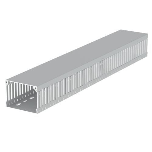 UNEX - 88 Verdrahtungskanal halogenfrei grau RAL7035 60x80 U43X