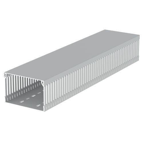 UNEX - 88 Verdrahtungskanal halogenfrei grau RAL7035 80x120 U43X