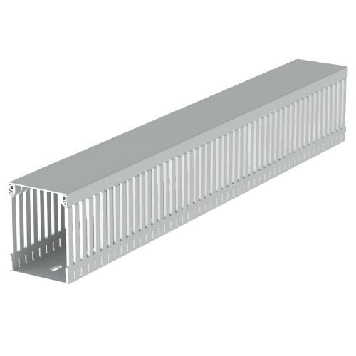 UNEX - 88 Verdrahtungskanal halogenfrei grau RAL7035 80x60 U43X