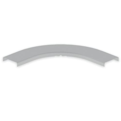 UNEX - 66 Abdeckung Bogen 90° grau RAL7035 75 U23X