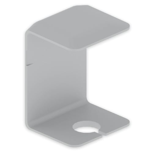UNEX - 66 Deckelklemme für IK10 grau RAL7035 60 U23X
