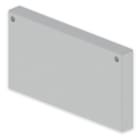 UNEX - 66 Endstück grau RAL7035 100x200 U23X