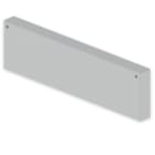 UNEX - 66 Endstück grau RAL7035 100x400 U23X